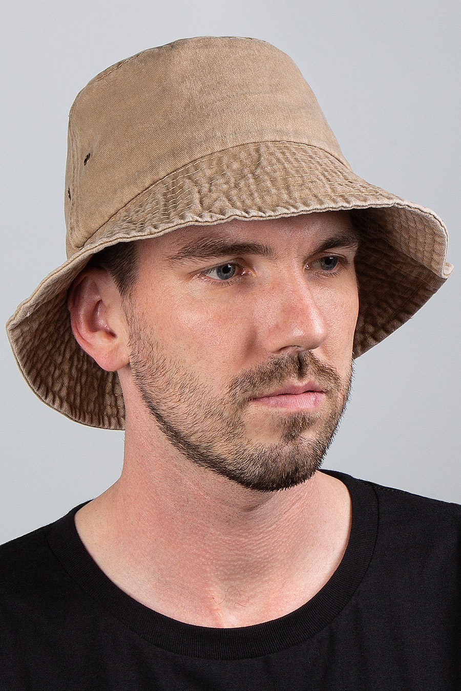 Стильная панама из стираного хлопка