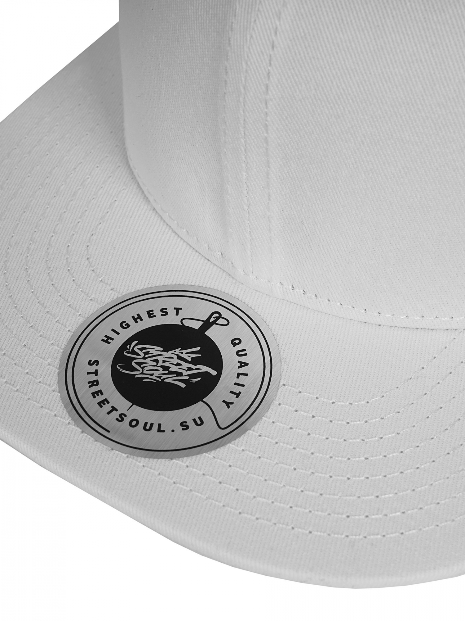 Bejsbolka_Street_Caps_SHestipanelnaya_odnotonnaya_hlopkovaya_belyj_6