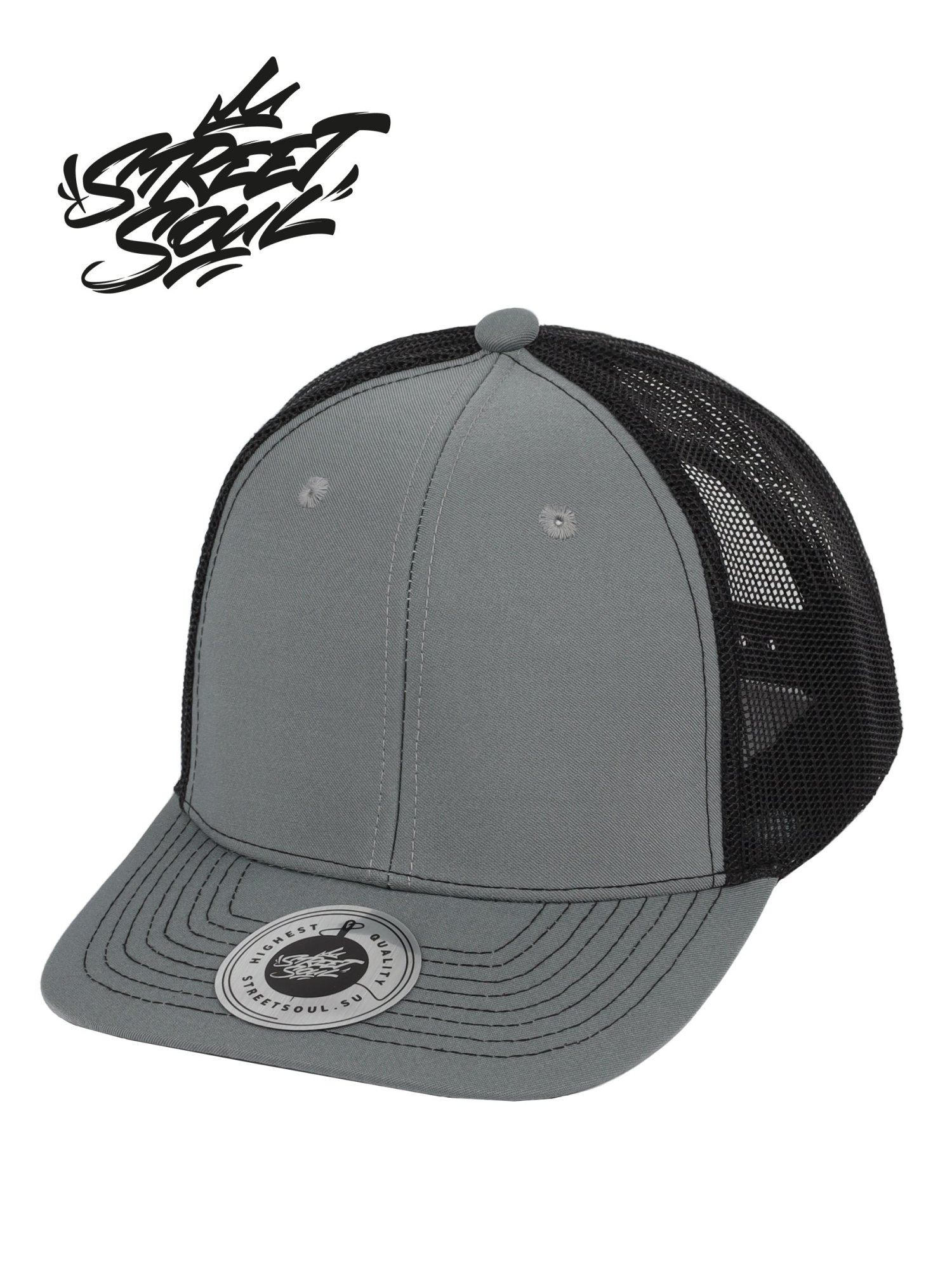 812-6-2-000-022CP Двухцветная кепка дальнобойщика