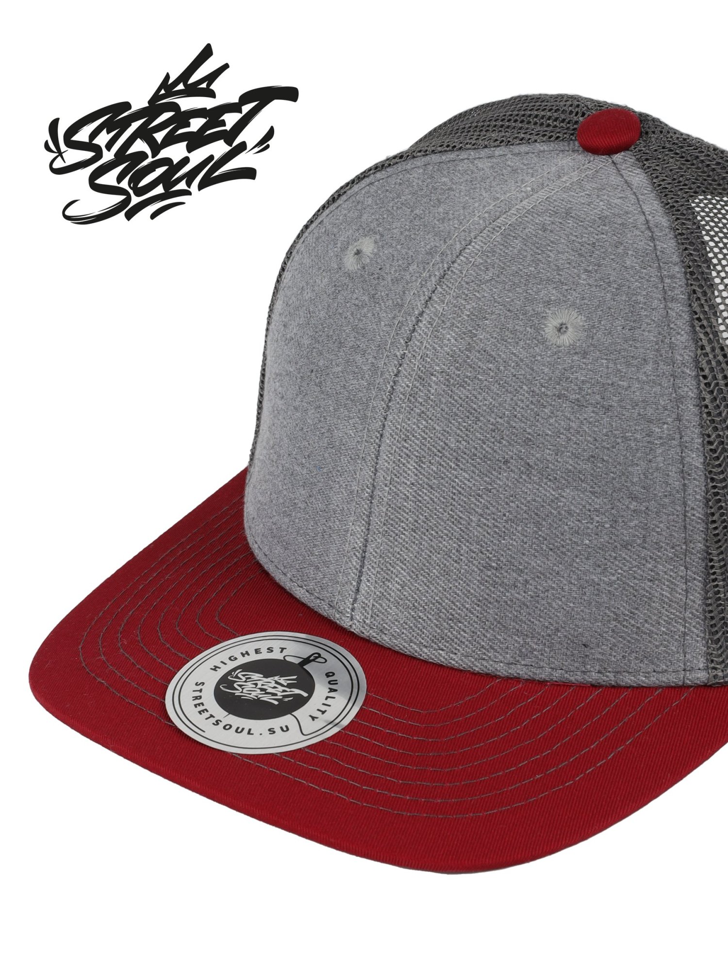 812-6-2-000-018CP Двухцветная кепка дальнобойщика