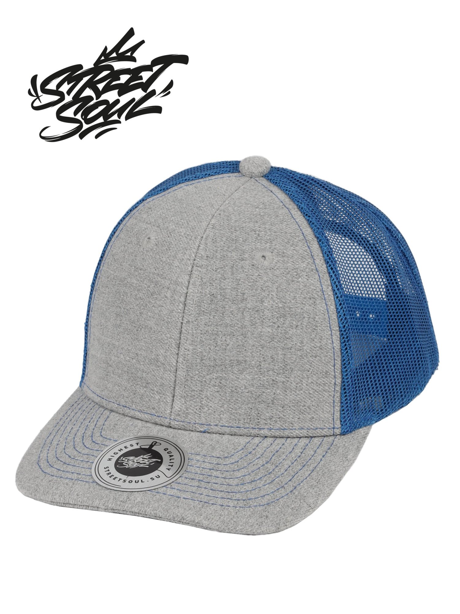 812-6-2-000-019CP Двухцветная кепка дальнобойщика