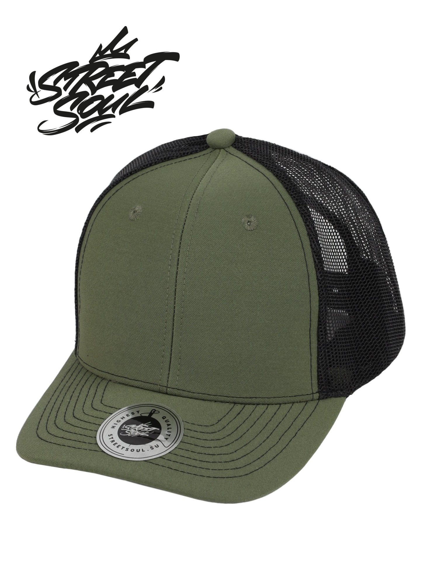 812-6-2-000-006CP Двухцветная кепка дальнобойщика